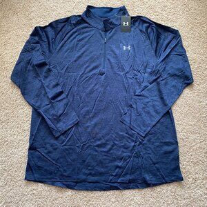 Under Armour Tech 1/2 Zip long sleeve shirt men 4XLT